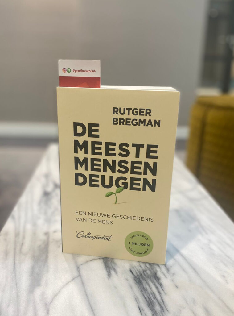 De Meeste Mensen Deugen – Rutger Bergman - groeiboekenclub