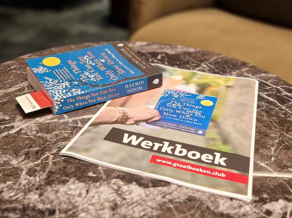 Het Werkboek voor ‘The Things You Can Only See When You Slow Down’ staat op de memberpage Het Werkboek voor ‘The Things You Can Only See When You Slow Down’ staat op de memberpage